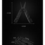15 in 1 Outdoor Camping Survival Tool Foldable Multifunctional Pocket Plier, 10 in 1, 11 in 1