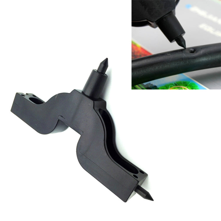 2 PCS Dripper PE Pipe Mountain-shaped Hole Punch Garden Irrigation Opening, Mountain-shaped