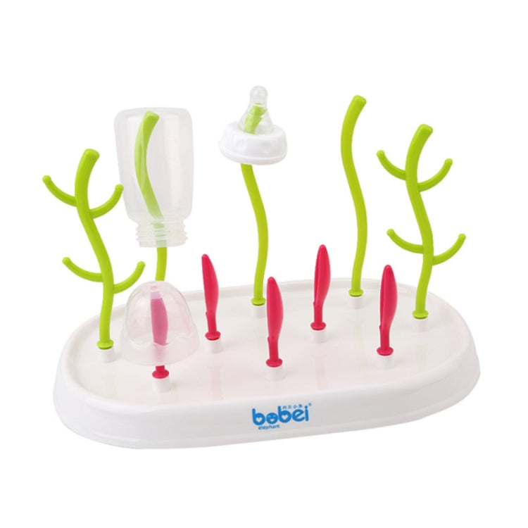 Bobei elephant Portable Detachable Tree Baby Bottle Draining Rack Cleaning Dryer Infant Milk Cup Nipple Pacifier Holder, Nipple Pacifier Holder