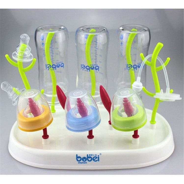 Bobei elephant Portable Detachable Tree Baby Bottle Draining Rack Cleaning Dryer Infant Milk Cup Nipple Pacifier Holder, Nipple Pacifier Holder