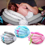 Baby Feeding Pillow Multi-functional Newborn Baby Breastfeeding Artifact Anti-vomiting Crib, Crib Pink, Crib Light Blue, Crib Gray