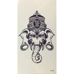 3 PCS Totem Half Arm Tattoo Sticker Waterproof Men And Women Flower Arm Tattoo Sticker, Elephant, Snake, Compass, Flowers
