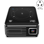 جهاز عرض صغير P11 بدقة 4K HD DLP ثلاثي الأبعاد 4G + 32G ذكي صغير مريح، قابس المملكة المتحدة، قابس أستراليا