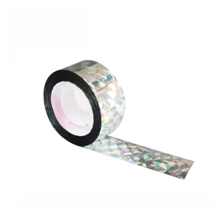 Double-sided Reflective Bird Repeller Ribbon Bird Chaser Garden Tool, 2.4 x 100m, 4.8 x 50m, 4.8 x 80m, 4.8 x 110m