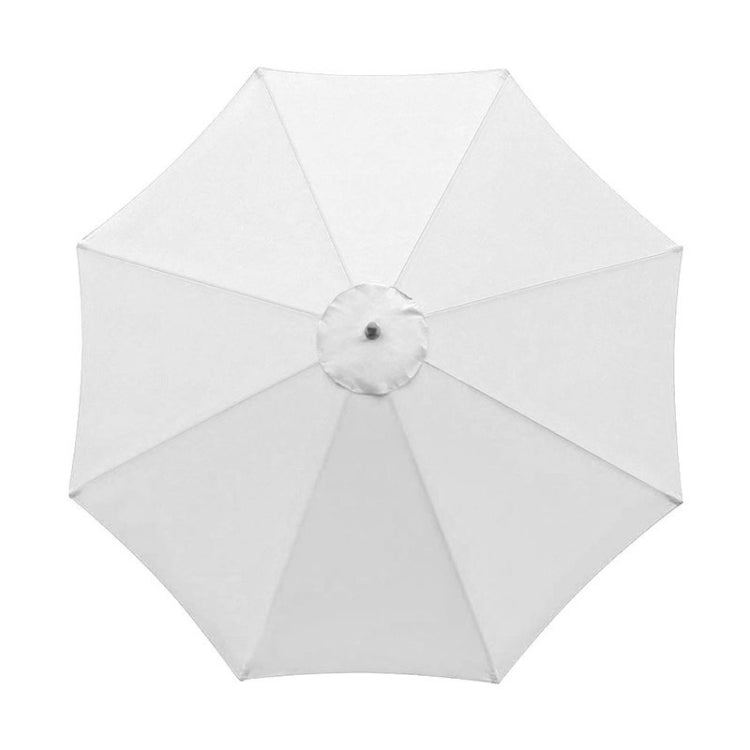 Polyester Parasol Replacement Cloth Round Garden Umbrella Cover, Diameter 2.7m 8 Ribs, Diameter 3m 8 Ribs