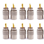10pcs UHF Male PL259 Connector RG8 / RG58 Cable Lug Antenna Connector, UHF Male