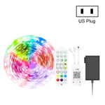 Bluetooth Suit Smart Music Sound Control Light Strip Waterproof 5050 RGB Colorful Atmosphere LED Light Strip With 24-Keys Remote Control, 5M 150 LEDs, 5M 300 LEDs, 10M 300 LEDs, 10M 600 LEDs, 15M 450 LEDs, 15M 270 LEDs, 20M 360 LEDs, 30M 540 LEDs