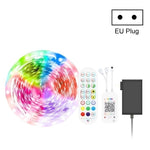 Bluetooth Suit Smart Music Sound Control Light Strip Waterproof 5050 RGB Colorful Atmosphere LED Light Strip With 24-Keys Remote Control, 5M 150 LEDs, 5M 300 LEDs, 10M 300 LEDs, 10M 600 LEDs, 15M 450 LEDs, 15M 270 LEDs, 20M 360 LEDs, 30M 540 LEDs