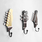 3 PCS Guitar Shape Home Decoration Hook, Guitar Shape Hook