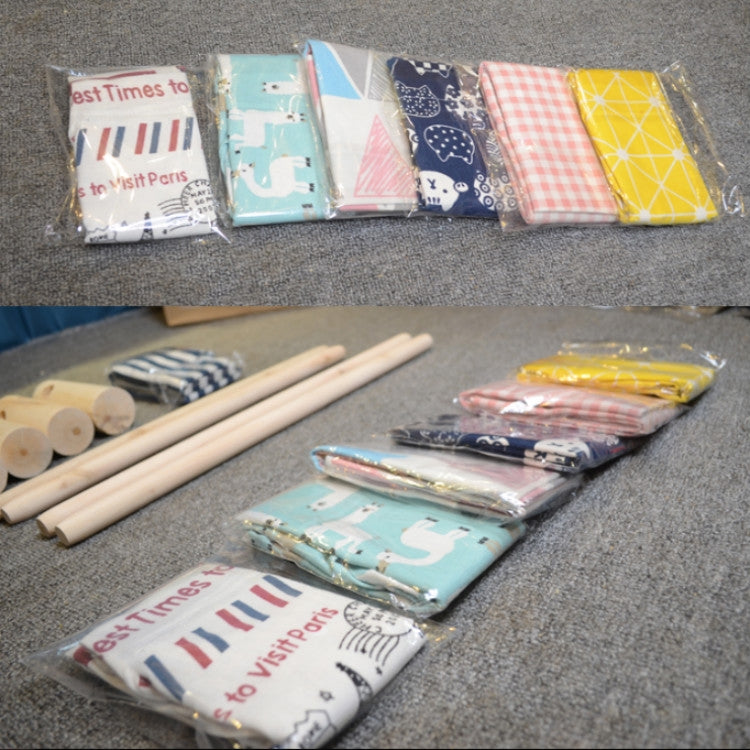 47x52cm Four Seasons Universal Removable And Washable Pet Bed Pet Nest, Small Yellow Duck, Small Color Triangle, Small Wooden Gray Bottom, Small White Cat Head, Small Wooden Alpaca, Small Blue Cat Head, Small Pink Square