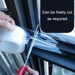 0.25mm Plastic Steel Window Frame Gap Windshield Tape, 5cm Wide x 10m Long, 3cm Wide x 15m Long, 5cm Wide x 15m Long