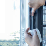 0.25mm Plastic Steel Window Frame Gap Windshield Tape, 5cm Wide x 10m Long, 3cm Wide x 15m Long, 5cm Wide x 15m Long