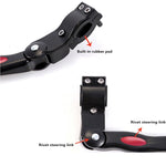 Bicycle Mountain Bike 26 Inch Aluminum Alloy Single Support Car Ladder Foot Support Parking Rack, 26 Inch Black