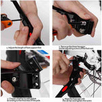 Bicycle Mountain Bike 26 Inch Aluminum Alloy Single Support Car Ladder Foot Support Parking Rack, 26 Inch Black