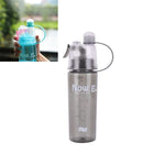 Creative Spray Water Bottle Sports Bottle Portable With Lid Summer Hydration Beauty Plastic Cup, 600 ML, 400 ML