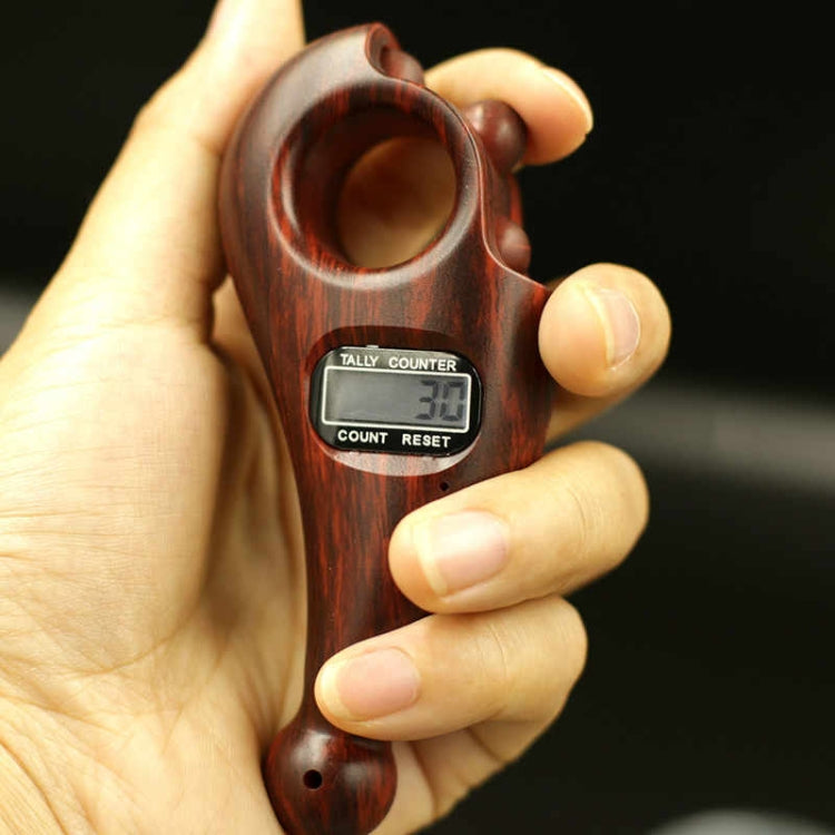 Buddhist Beads Chanting Rolling Automatic Induction Digital Display Electronic Counter, Rolling Induction-Mahogany, Rolling Induction-Sandalwood