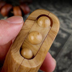 Buddhist Beads Chanting Rolling Automatic Induction Digital Display Electronic Counter, Rolling Induction-Mahogany, Rolling Induction-Sandalwood