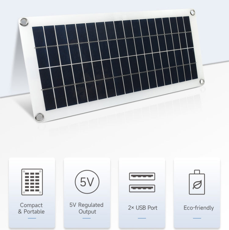 Waveshare 18V 10W Semi-flexible Polycrystalline Silicon Solar Panel, 24167