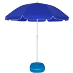 Outdoor Large Double-layer Sun Umbrella Shade And Sun Protection Stalls In The Wild, 1.8m sapphire blue, 2.0m sapphire blue, 2.4m sapphire blue, 2.8m sapphire blue, 3.2m sapphire blue