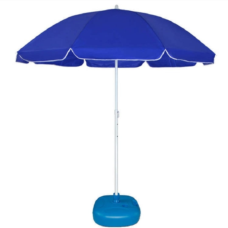 Outdoor Large Double-layer Sun Umbrella Shade And Sun Protection Stalls In The Wild, 1.8m sapphire blue, 2.0m sapphire blue, 2.4m sapphire blue, 2.8m sapphire blue, 3.2m sapphire blue