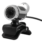 كاميرا دورة شبكة الكمبيوتر HXSJ A859 بدقة 480P مع ميكروفون يمتص الصوت مدمج، أحمر، أسود، بدون وظيفة كاميرا باللون الأسود، بدون وظيفة كاميرا باللون الأحمر