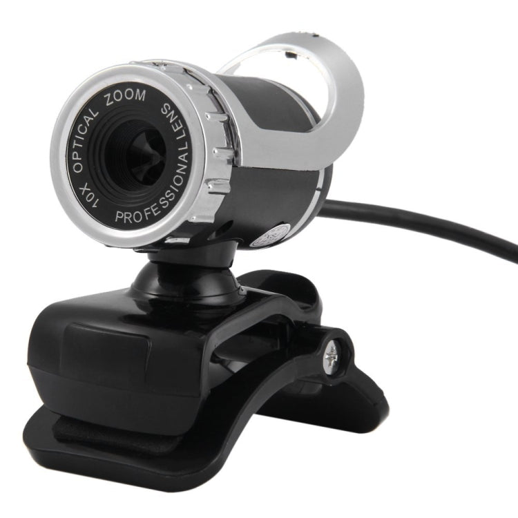كاميرا دورة شبكة الكمبيوتر HXSJ A859 بدقة 480P مع ميكروفون يمتص الصوت مدمج، أحمر، أسود، بدون وظيفة كاميرا باللون الأسود، بدون وظيفة كاميرا باللون الأحمر