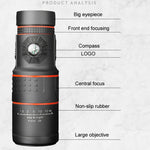 FEIRSH 12x50 High-Definition Low-Light Night Vision Monoculars Concert Mobile Phone Camera Binoculars, T01 12x50