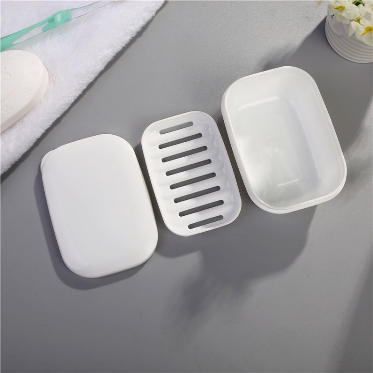 Bathroom Drain Soap Holder Plastic Sealed Travel Soap Box, Soap Holder
