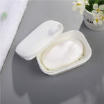 Bathroom Drain Soap Holder Plastic Sealed Travel Soap Box, Soap Holder