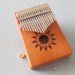 17-tone Kalimba Portable Thumb Piano, Mahogany-Classic Deer, Bamboo-Classic Deer, Mahogany-Sun God, Mahogany-Six-Pointed Star, Mahogany-Blue (Classic Deer), Spruce-Classic Deer, White-Classic Deer, Acacia-Classic Deer, Nan Bamboo-Sun God