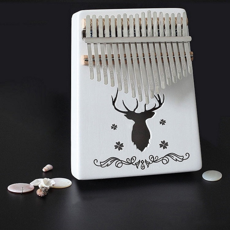 17-tone Kalimba Portable Thumb Piano, Mahogany-Classic Deer, Bamboo-Classic Deer, Mahogany-Sun God, Mahogany-Six-Pointed Star, Mahogany-Blue (Classic Deer), Spruce-Classic Deer, White-Classic Deer, Acacia-Classic Deer, Nan Bamboo-Sun God