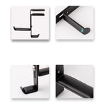 Headphones Racks Desktop Hooks Bookshelves Headset Racks, Red, Upgrade B Black, Upgrade B Gray