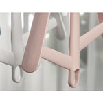 Multifunctional Outdoor Windproof Clothes Rack Balcony Shoe Rack Random Color