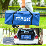 HZ-003 BBQ Grill Outdoor Portable Stainless Steel Stove Household Charcoal Barbecue Rack, M, L