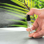 50 Stück leere Parfümfläschchen zum Sprühen, 2 ml, 3 ml, 5 ml, 10 ml