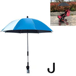 Stroller Universal Stroller Umbrella Sliding Baby Artifact Vinyl Anti-UV Universal Clip Sun And Rain Dual-use Umbrella, Pink, Gray, Blue, Black