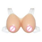 Cross-dressing Prosthetic Breast Conjoined Silicone Fake Breasts for Men Disguised as Women Breasts Fake Breasts, 500g Transparent Shoulder Strap Non-stick, 500g Transparent Shoulder Strap Paste, 600g Transparent Shoulder Strap Non-stick               ...