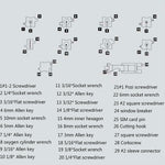 Multifunctional Stainless Steel Outdoor Survive Tool Bracelet for Men