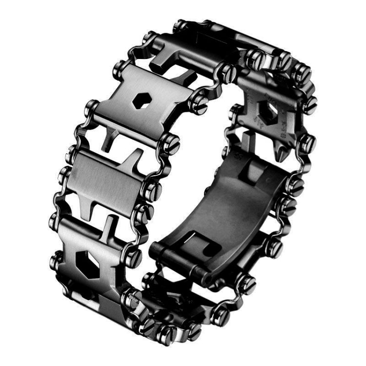 Multifunctional Stainless Steel Outdoor Survive Tool Bracelet for Men