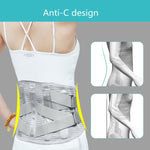 Steel Plate Support Warm And Breathable Medical Waist Belt Waist Orthosis, S, M, L, XL, XXL