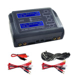 HTRC C240 Balanced Lithium Battery Charger Remote Control Airplane Toy Charger, EU Plug