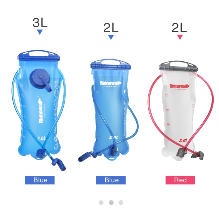 Rhinowalk Cycling Water Bag 2L/3L Full Opening Outdoor Drinking Water Bag Drinking Equipment, RK18101 blue 2L, RK18101 red 2L, RK18103 blue 3L