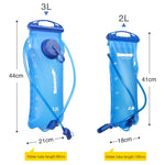 Rhinowalk Cycling Water Bag 2L/3L Full Opening Outdoor Drinking Water Bag Drinking Equipment, RK18101 blue 2L, RK18101 red 2L, RK18103 blue 3L