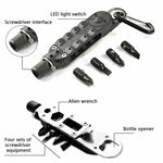 Mini Portable Multifunctional Combination Tool Magic Screwdriver Multifunctional Screwdriver Bottle Opener, Screwdriver Bottle Opener