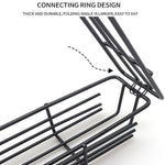 2 PCS Hot Dog Barbecue Cage Sausage Barbecue Clip Barbecue Clip Mesh Wooden Handle Barbecue Mesh Rack, Wood color, Red