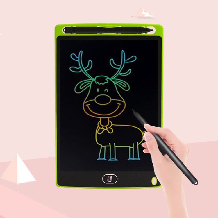 8.5 inch LCD Handwriting Board Children Drawing Graffiti Handwriting Board, Colorful Green