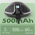 M203 2.4Ghz 5 Buttons 1600DPI Wireless Optical Mouse Computer Notebook Office Home Silent Mouse, 2.4G