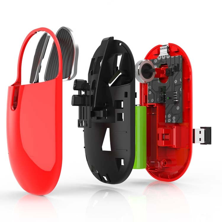 M203 2.4Ghz 5 Buttons 1600DPI Wireless Optical Mouse Computer Notebook Office Home Silent Mouse, 2.4G