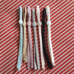 20pcs Adjustable Elastic Band Mask Rope, Random Color Delivery, Elastic Band Mask Rope