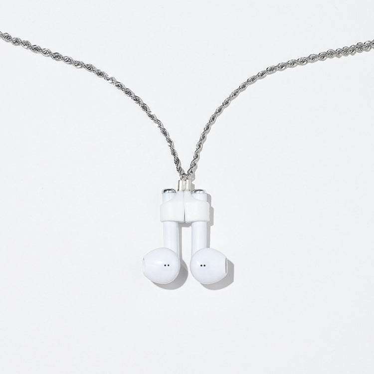سلسلة مضادة للضياع لسماعات AIRPODS اللاسلكية، غلاف مغناطيسي قوي، من التيتانيوم والفولاذ المقاوم للصدأ، ألوان الذهب، الذهب الوردي، الذهب الأسود، لون الفولاذ